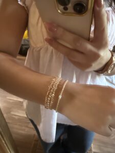 Blush Pink Bracelet Stack