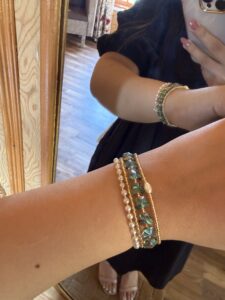 Flutter Stack — Butterfly Pearl Bracelet Set