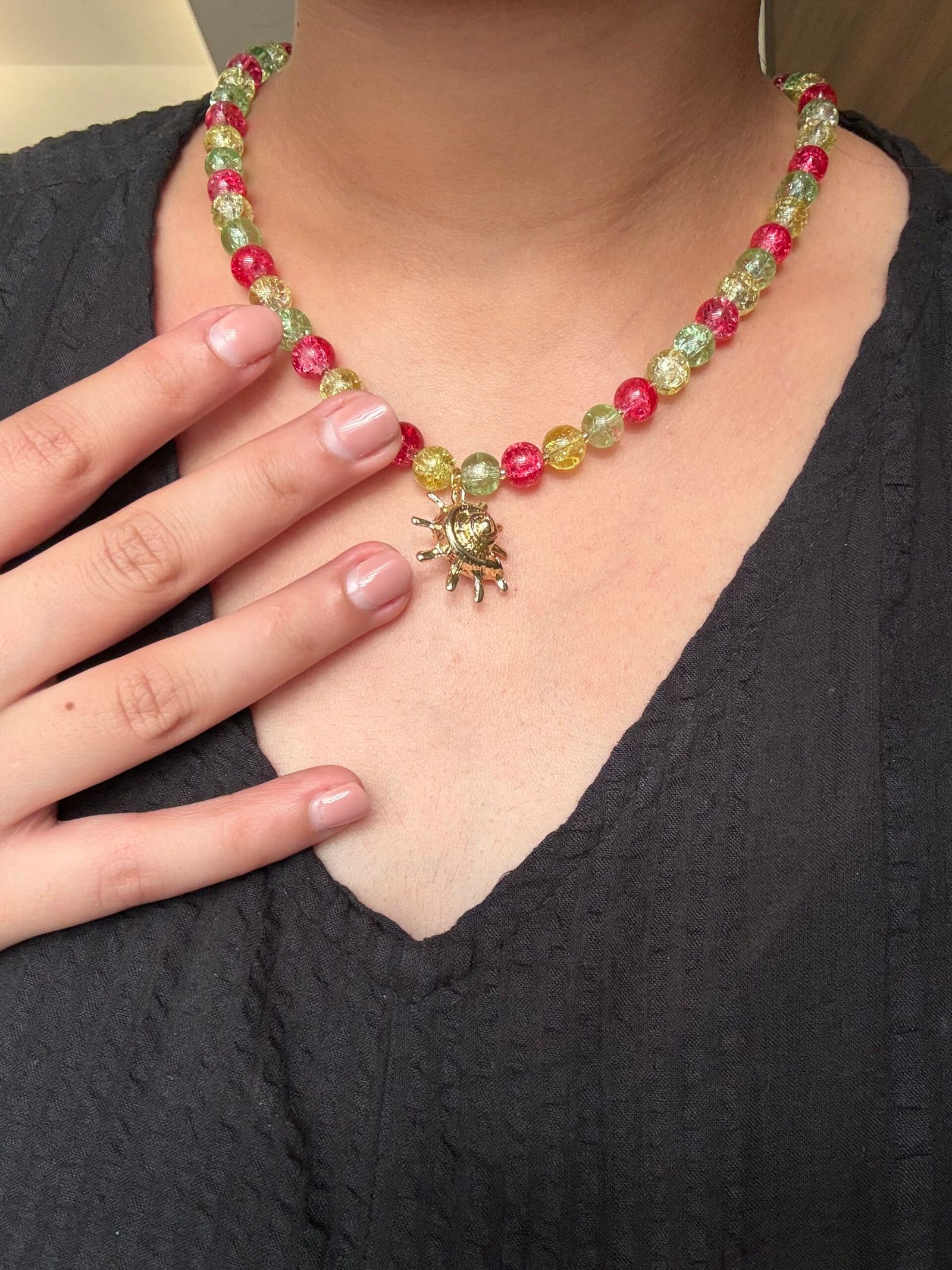 Solar Glow Necklace - Image 2